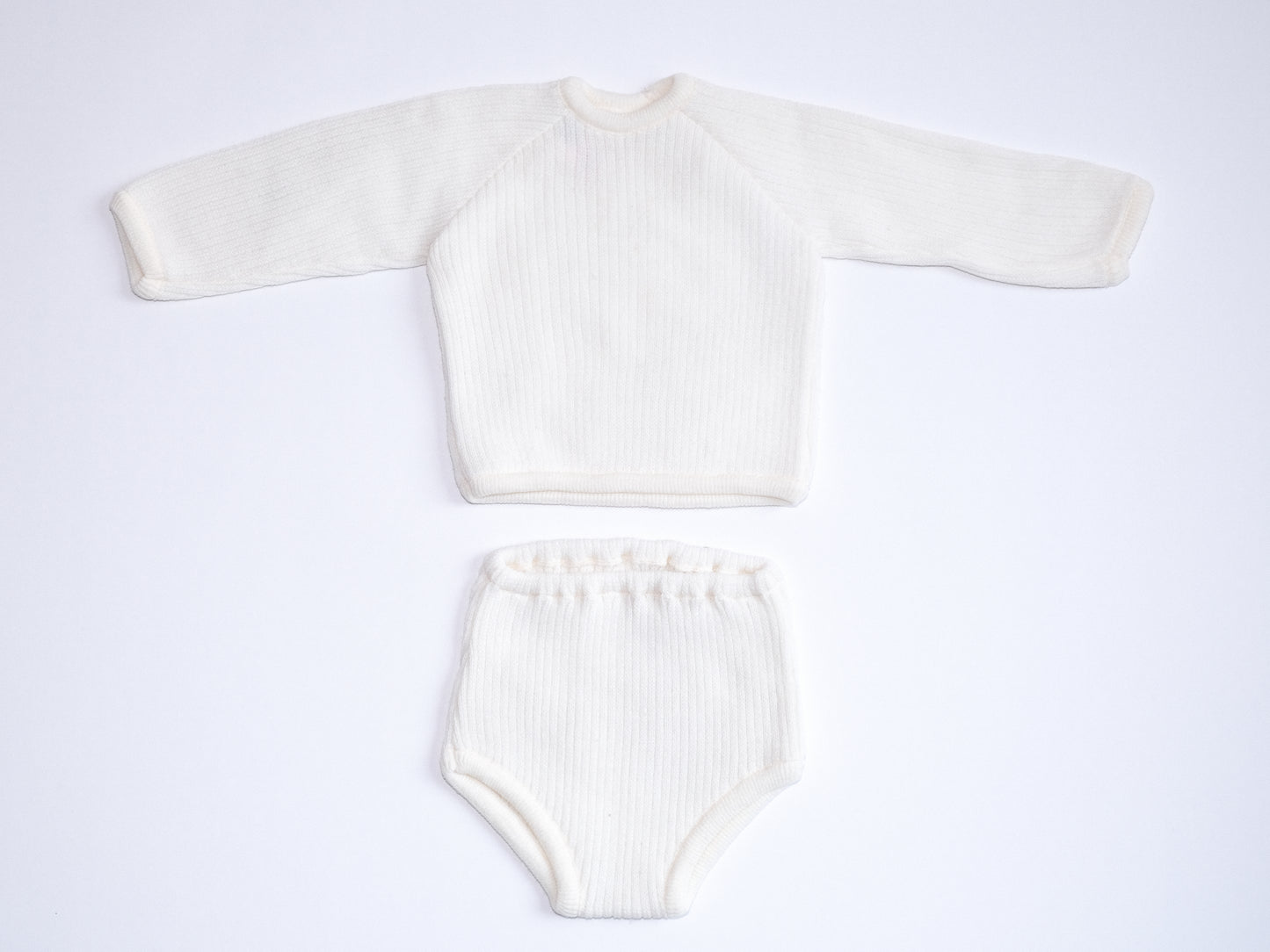 White Sweater Set