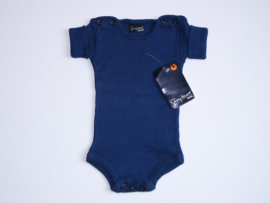 Blue Knitted Cotton Body